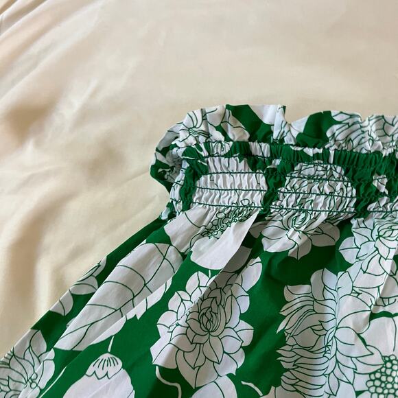 NWT J Crew Floral One Shoulder Blouse Sz XXL Preppy - Picture 4 of 8